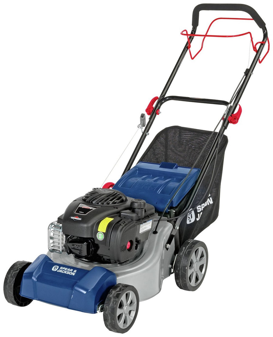 Spear & Jackson XSZ41D 41cm Self Propelled Petrol Lawnmower - 125cc