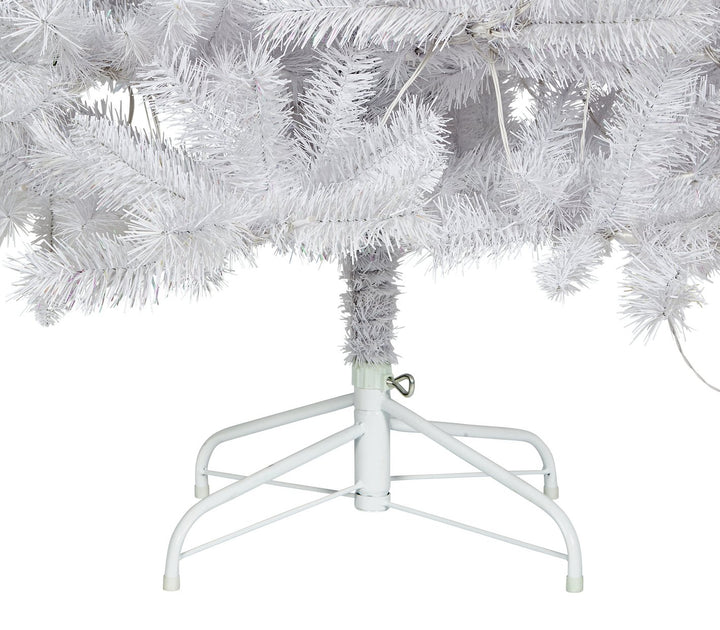 Habitat 6ft Pre Lit Iridescent Christmas Tree - White