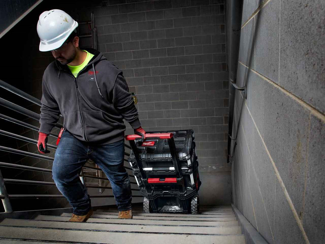 Milwaukee 3pc Packout Storage System Set With Trolley
