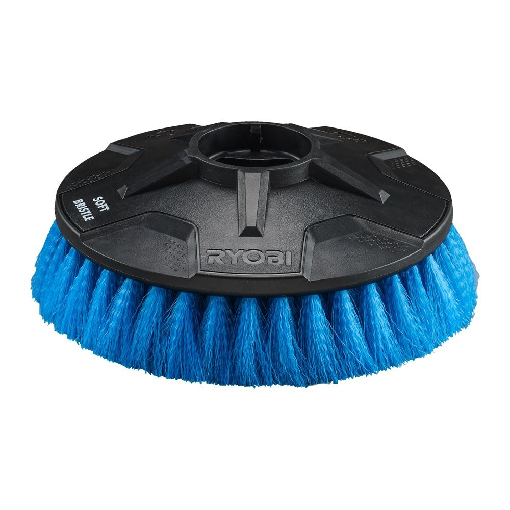 Ryobi RAKSCRUBS Soft Nylon Brush & Drive Plate